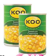 Koo Sweetcorn(Creamstyle)-12x415g