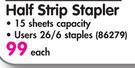 Paper Pro Half Strip Stapler