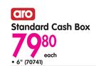 Aro Standard Cash Box-6"