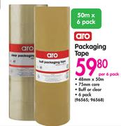 Aro Packaging Tape-Per 6 Pack