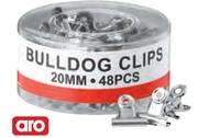 Aro Bulldog Clips-50mm-24 Pcs Per Tub
