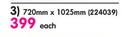 Framed Mirror Tray 720x1025mm