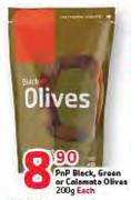 PnP Black, Green Or Calamata Olives-200g 
