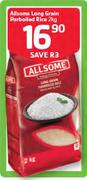   Allsome Long Grain Parboiled Rice-2kg