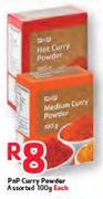 PnP Curry Powder Assorted-100g Each