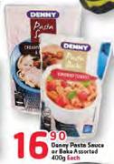Denny Pasta Sauce Or Bake Assorted- 400g Each