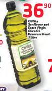 Oilvita Sunflower & Extra Virgin Olive Oil Premium Blend- 1L