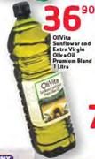 OilVita Sunflower and Extra Virgin Olive Oil Premium Blend-1 Ltr