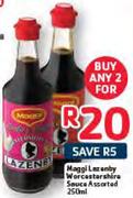 Maggi Lazenby Worcestershire Sauce-2 x 250ml