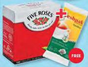 Five Roses Tagless Teabags-100's