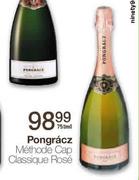 Pongracz Methode Cap Classique Rose-750ml