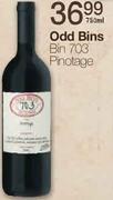 Odd Bins Bin 703 Pinotage-750ml