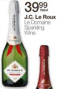J.C.Le Roux Le Domaine Sparkling Wine-750ml