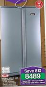 Defy 556L Metallic Side-By-Side Fridge Freezer F640