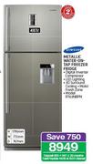 Samsung 487L Metallic Water-On-Tap Freezer Fridge RT63NBPN