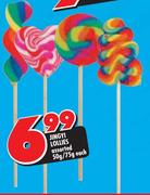 Jingyi Lollies Assorted-50g/75g Each