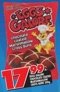 Eggs Galore Chocolate Coated Marshmallow Cross Buns-200g