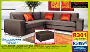 Alpha Corner Lounge Suite & Ottoman