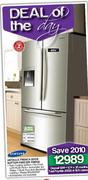 Samsung 491ltr Metallic French Door Bottom Freezer Fridge-RF670EPN1