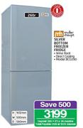 Muller Shaupt 260ltr Silver Bottom Freezer Fridge-BCD290