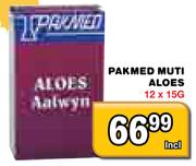 Pakmed Multi Aloes-12 x 15g