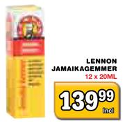 Lennon Jamaikagemmer-12 x 20ml