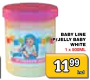 Baby Line P/Jelly Baby White-500ml