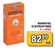 Borstol C/Syrup Reg-6 x 50ml