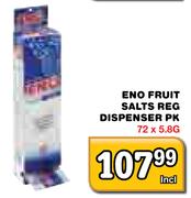 Eno Fruit Salts Reg Dispenser PK-72 x 5.8g
