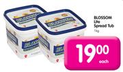 Blossom Lite Spread Tub-1kg Each