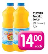 Clover Tropika Juice(All Flavours)-1.5Ltr Each
