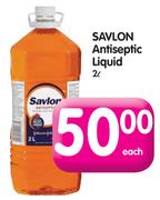 Savlon Antiseptic Liquid-2Ltr