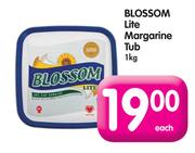 Blossom Lite Margarine Tub-1kg