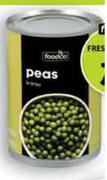 Foodco Fresh Garden Peas-410g