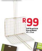 PnP Braai Grid Boxed Metal-41x31cm