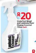 Underfoot Wood And Laminate Floor Cleaner Assorted-750ml Each