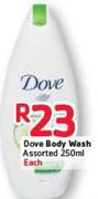 Dove Body Wash Assorted-250ml