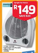 Counter Point Upright Fan Heater