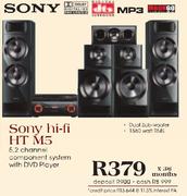 Sony Hi-Fi 5.2 Channel Component System With DVD Player