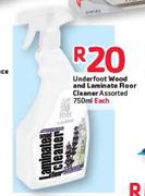 Underfoot Wood And Laminate Floor Cleaner-750ml