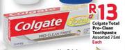 Colgate Total Pro Clean Toothpaste-75ml