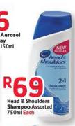Head & Shoulders Shampoo-750ml