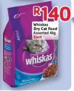 Whiskas Dry Cat Food-4kg