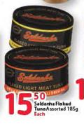 Saldarha Flaked Tuna Assorted-185g Each