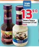 Steers Sauce Assorted-375Ml Each