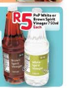 PnP White Or Brown Spirit Vinegar-750Ml Each