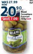 Miami Cucumbers Assorted-760g