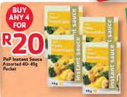 PnP Instant Sauce Assorted -4x40-49g Packet