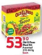 Old El Paso Meal Kit Assorted 313-663g Each