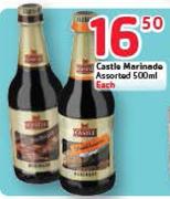 Castle Marinade Assorted-500ml Each